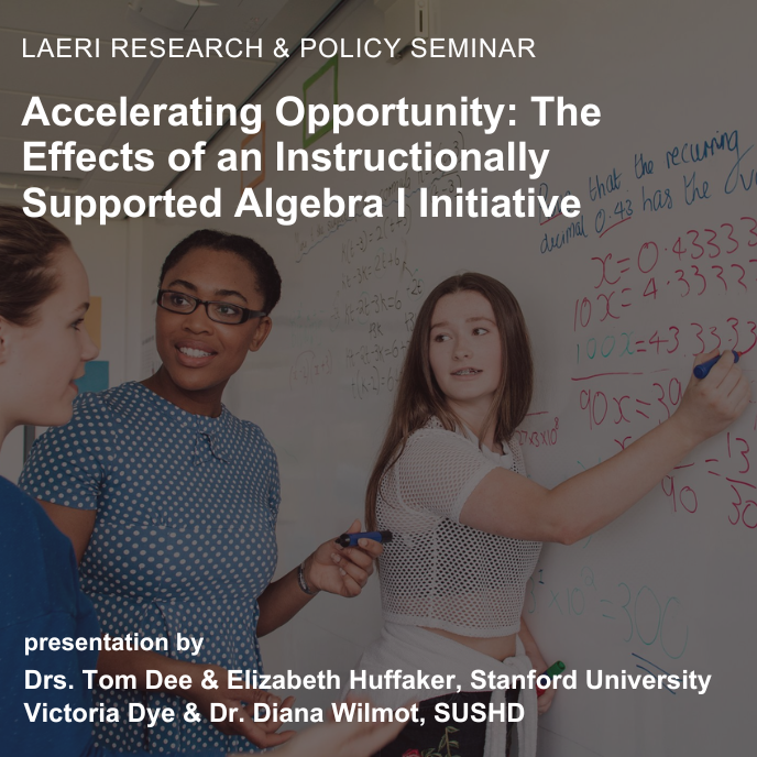 Click to show details - LAERI RESEARCH & POLICY SEMINAR